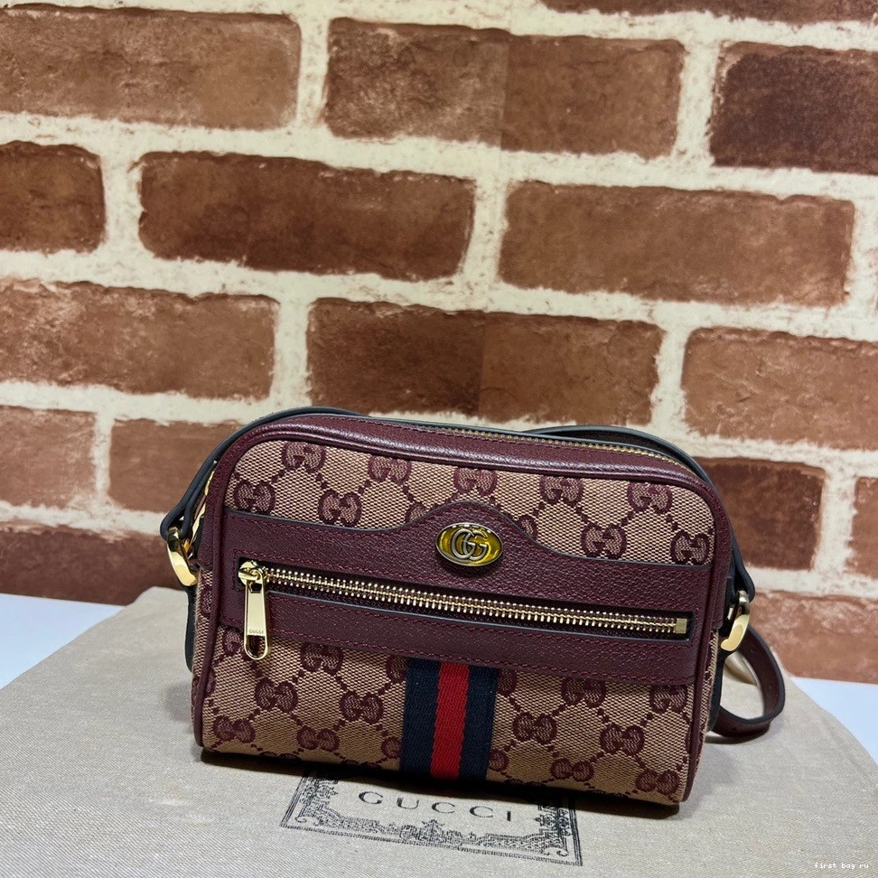 Mini Suede GUCCI Bag Ophidia 0726